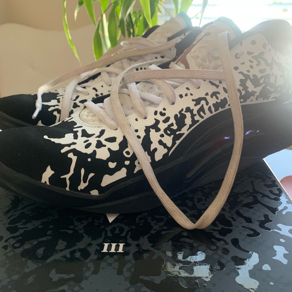 Jordan Athletic Shoes Black White